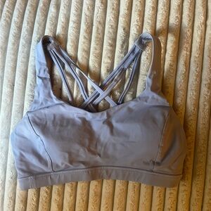 Lululemon sports bra light blue size 8